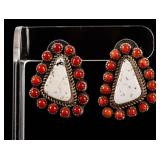 Jewelry Sterling Silver Yazzie Earrings