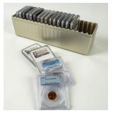 Coin (19) Assorted NGC, PCGS & ANACS Graded