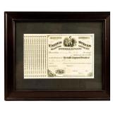 Antique United States Internal Revenue Tax Stamp