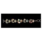Jewelry Sterling Silver Abalone Shell Bracelet