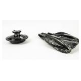 Marine Fossil, Fossil Styled Plates / Bowls