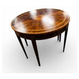 Furniture Set of 2 Demilune Console Tables