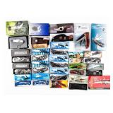 Knife Lot Of 20 Bladed Items & Tools