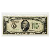 Currency 1934A $10 Federal Reserve Note in Fine