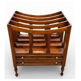 Furniture Antique Canterbury Magazine Rack