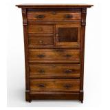 Antique Victorian Oak Gentleman