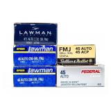 Ammo 250 Rounds .45 ACP