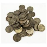 Coin (54) Wartime Jefferson Silver Nickels