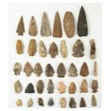 Southwest Indian Arrowheads 30+ Larger Size