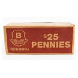 Coin $25 Face Value Copper Lincoln Cents