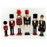 Lot of 6 Nutcrackers