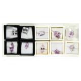 Lot of 10 Loose Kunzite Gemstones