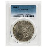Coin 1884-O Morgan Silver Dollar PCGS MS63