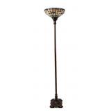 Vintage Tiffany-Style Floor Lamp