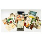 Assorted Old Programs , Menu's, Ephemera and More