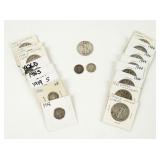Coin (12) Walking Liberty Half Dollars & More