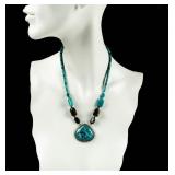 Jewelry Sterling Silver Barse Turquoise Necklace