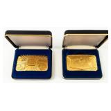 Set of 2 Limited Edition John Deere Belt Buckles