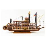 Mississippi Steamboat 1:80 Scale Model Ship
