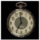 Waltham Open Face Pocket Watch 17 Jewels