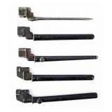 Knife Lot Of 5 British WWII Service Bayonets