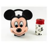 Vintage Mickey Mouse Lunch Box with Thermos