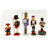 Lot of 5 Nutcrackers