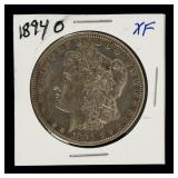 Coin 1894-O  Morgan Silver Dollar Extra Fine