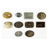10 Vintage Belt Buckles Brass or Bronze+
