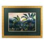 Framed Tropical Watercolor Painting by L Brezinski