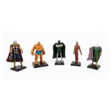 Set of 5 Eaglemoss Marvel Figurines