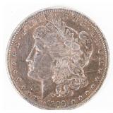 Coin 1889  Morgan Silver Dollar in Extra Fine