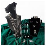 Jewelry Silver-Toned Costume Pieces