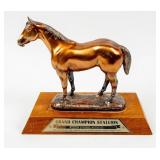 AQHA Quarter Horse Grand Champion Trophy Statue