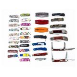 Knife Mixed Lot Of 35+ Knives From Various Brands