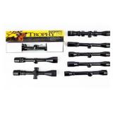 Lot Of 8 medium Power Variable Optics Mixed Brands