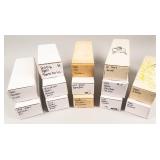 Set of 13 Sports Card Long Boxes  MLB
