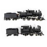 Lot Of 2 HO Scale Locomotives & Tenders
