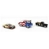 Lot Of 3 Detailed Scale Collector Cars