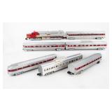 Lot of 7 American Flyer Engine & Cars