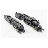 Lot Of 2 HO Scale Locomotives & Tenders