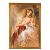 Artwork 'Musical Wonder' Oil Painting By R. Tapia