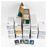 Set of 15 Sports Card Long Boxes - MLB