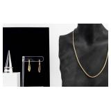 Jewelry Gold-Plated Sterling Silver Pieces