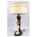Mid Century Plastart Hawaiian Lamp