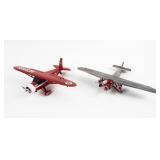 Lot of 2 Diecast Plane Models