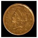 Coin 1853 Gold Dollar in Good