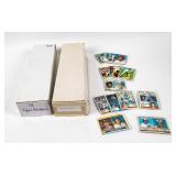 Set of 2 Long boxes, 70s & 80s MLB Cards