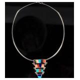 Jewelry Sterling Silver Southwestern Necklace