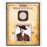 Coin 1881-O  Morgan Silver Dollar Wyatt Earp